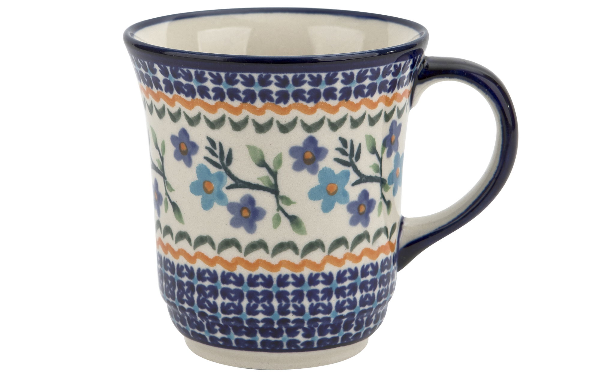 Kubek ceramiczny 300 ml Krokus Bolesławiec Dekor 1154A