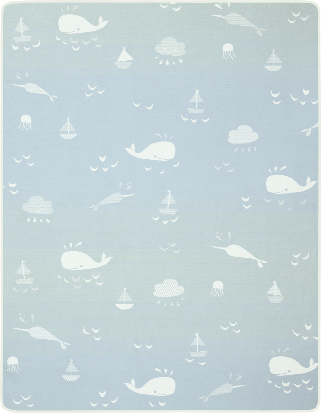 Kocyk dziecięcy 75x100 cm Lovely & Sweet OCEAN