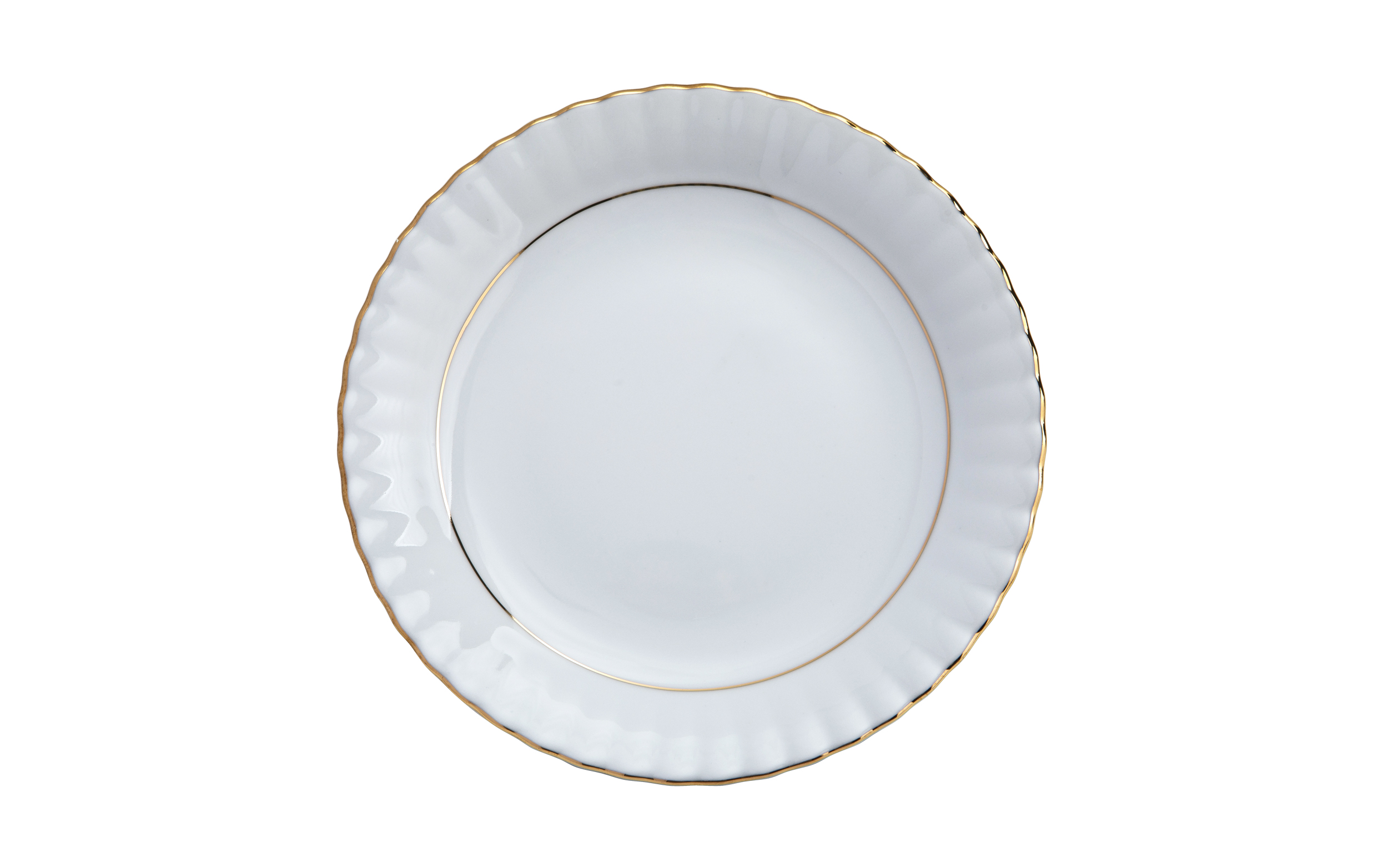 Talerz płytki 21 cm Iwona B014 Złota Linia