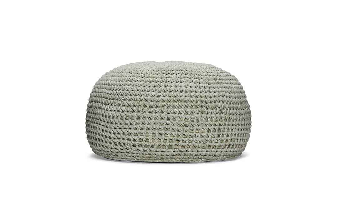 Puf Arezzo fi. 70/40,5cm zielona