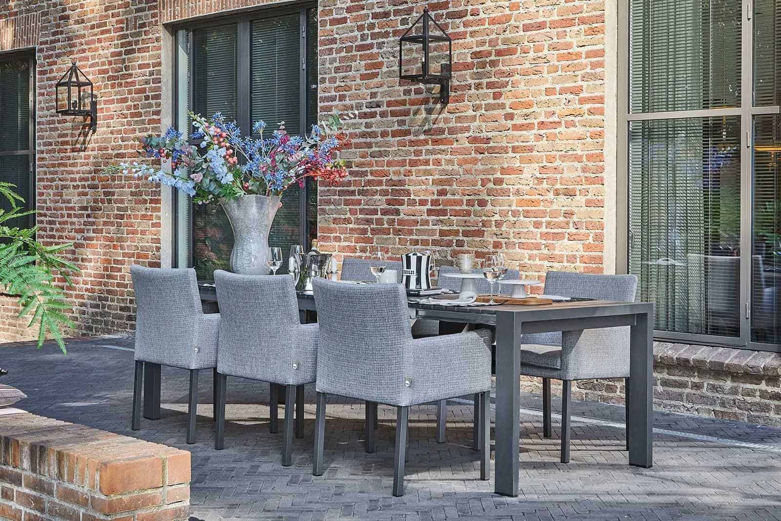 Stół Rialto/Arona Teak/White