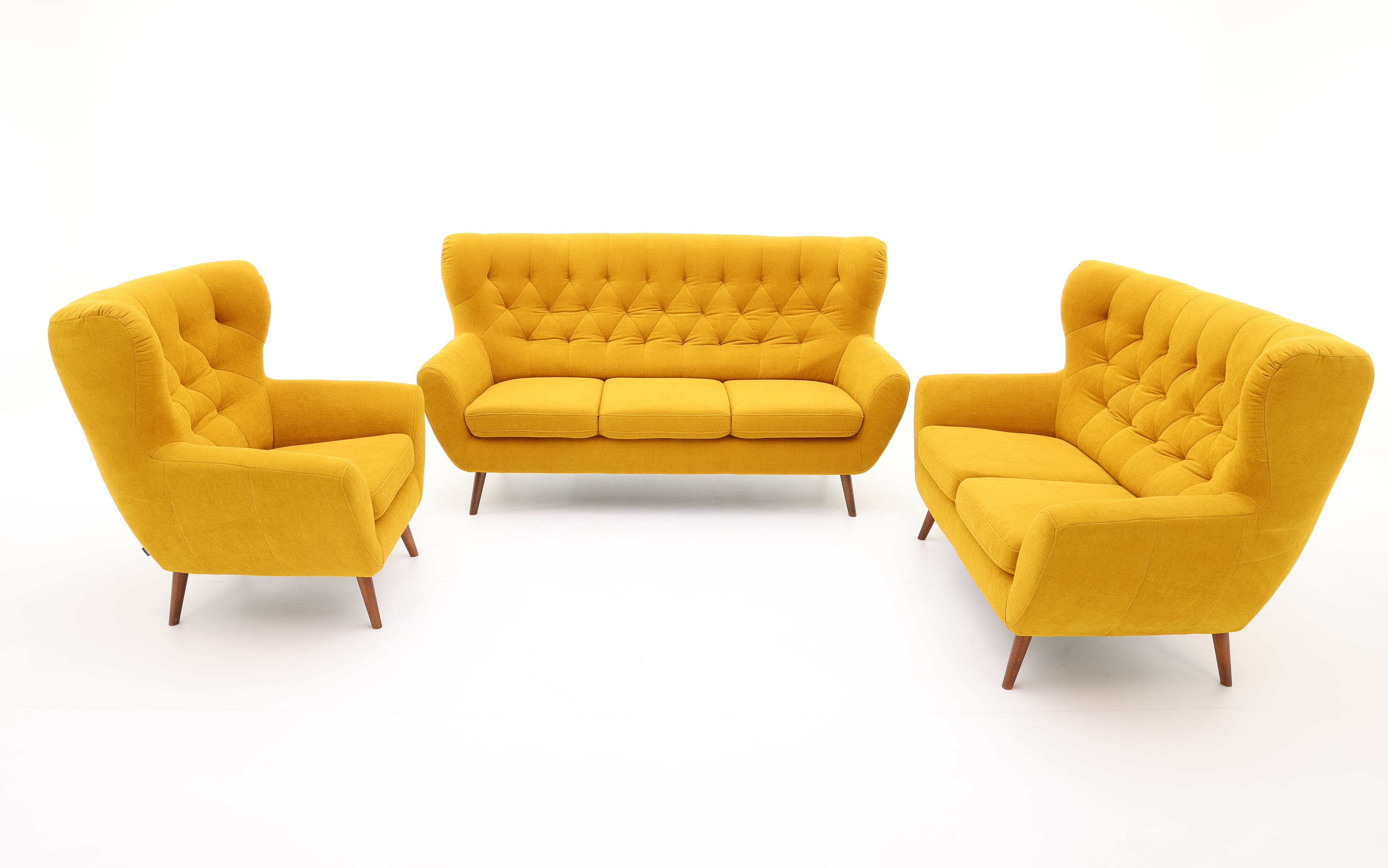 Zestaw wypoczynkowy Voss (Fotel+sofa 2os+3os)