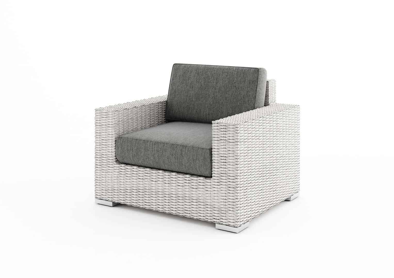 Fotel MILANO royal biały