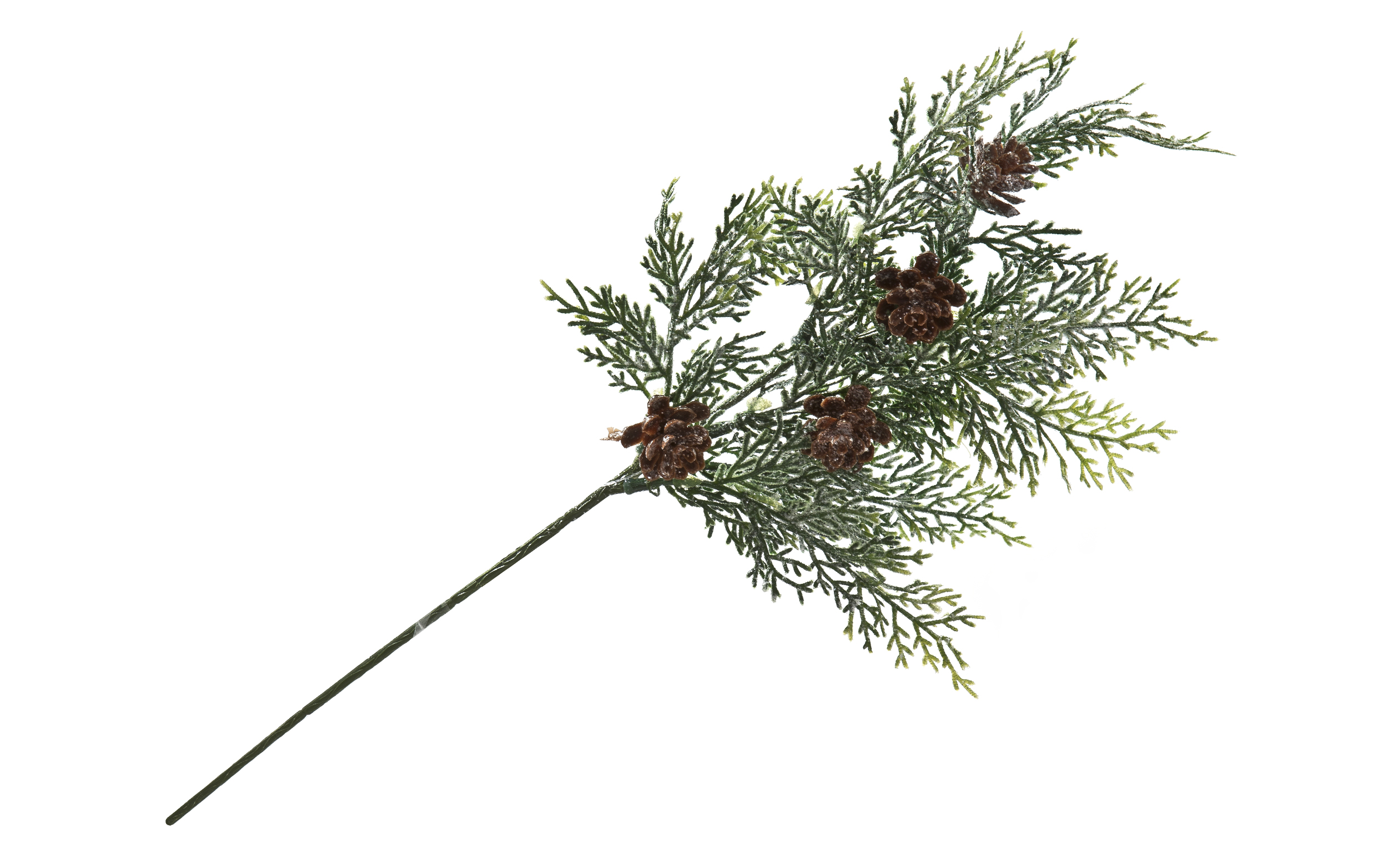 Gałązka z szyszkami 46 cm