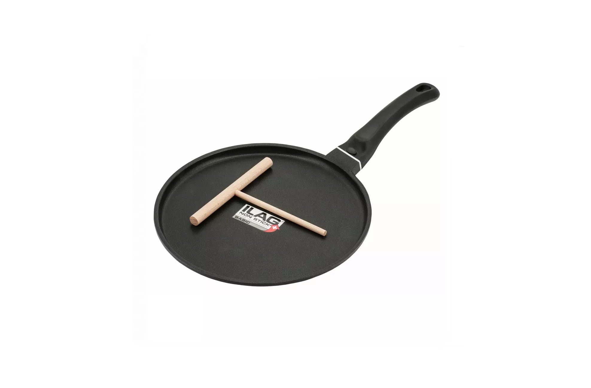 Patelnia do naleśników 26 cm + suwak KH-3861