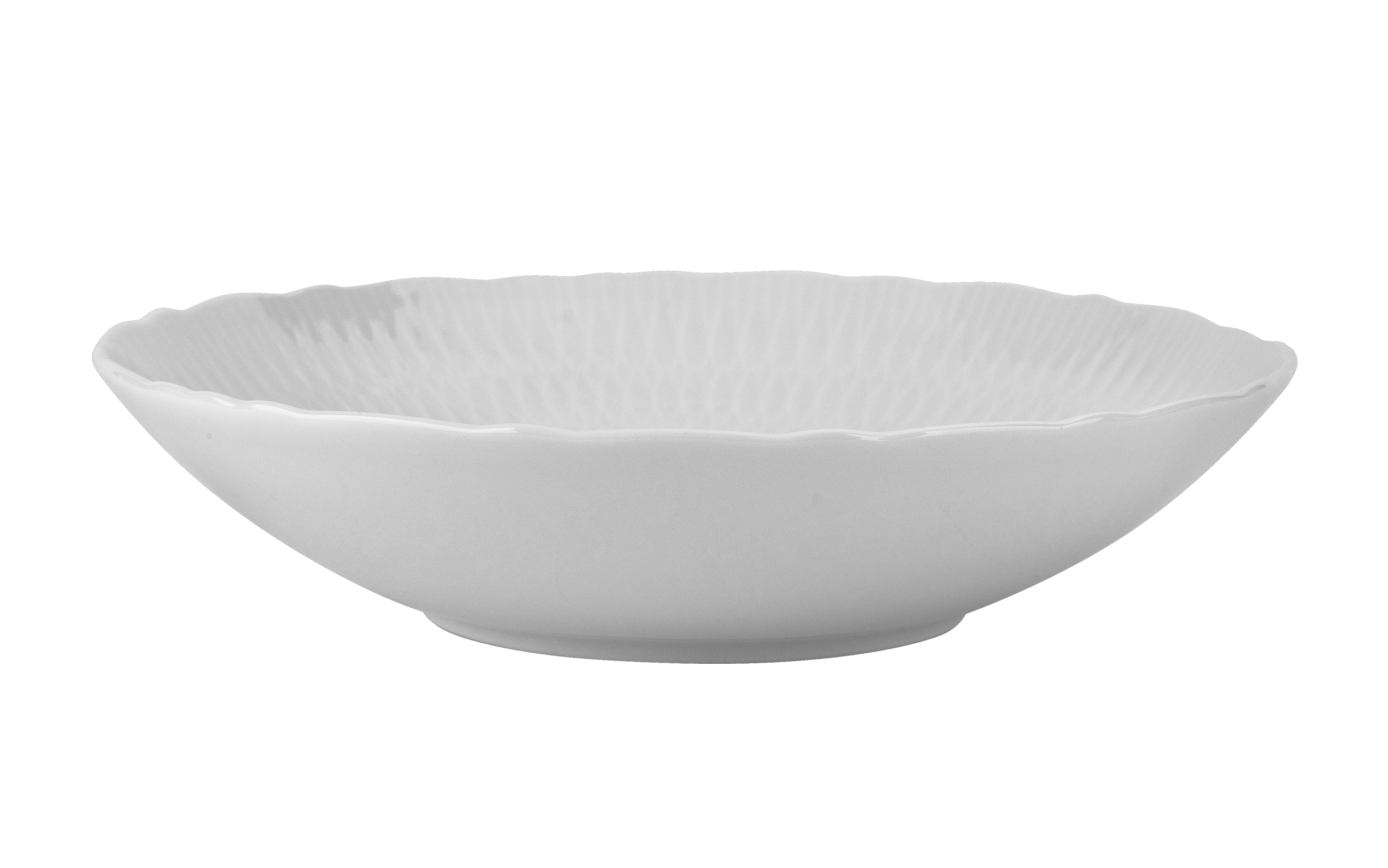 Talerz głęboki 22 cm Sofia biała