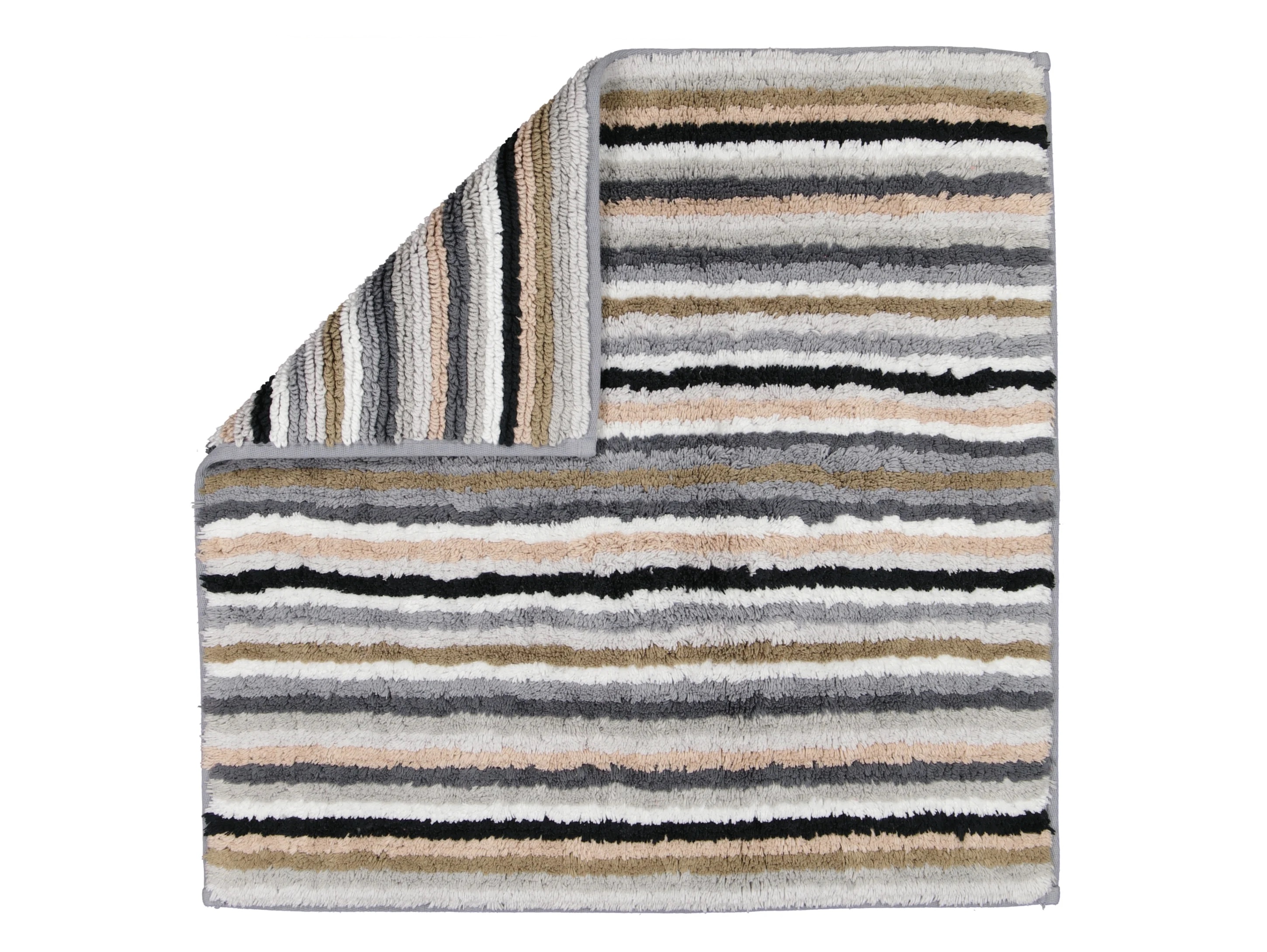 Dywanik łazienkowy 60x60 cm Life Style kiesel 7048 Cawö Home 37