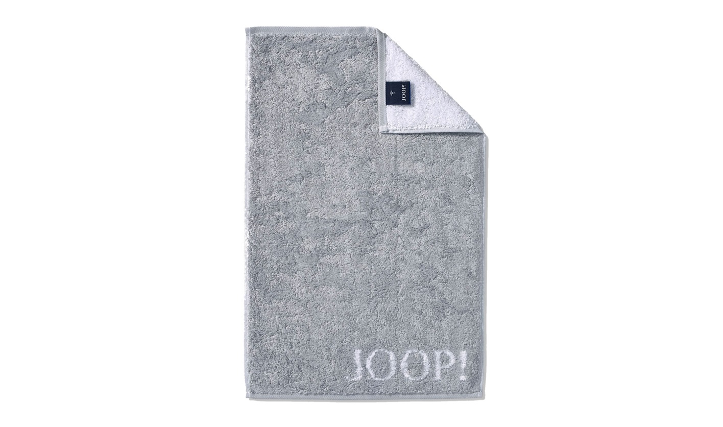 Ręcznik frotte 30x50 cm Doubleface 1600-76 Joop silber