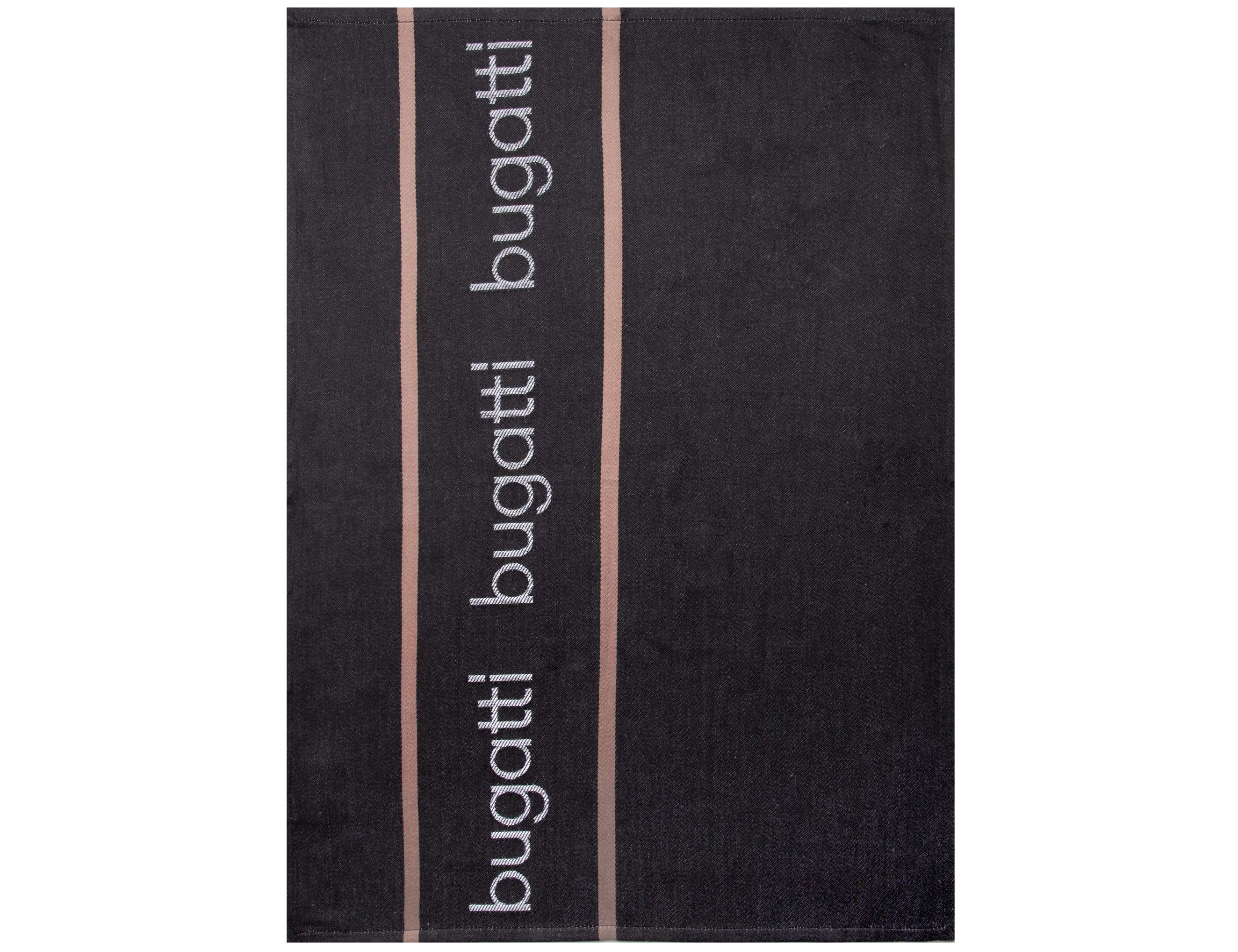 Ściereczka kuchenna żakardowa Bugatti Stripes Black