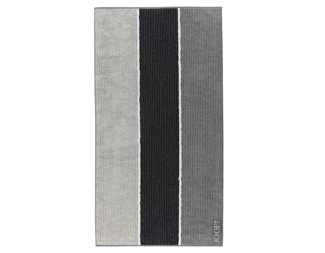 Ręcznik frotte 80x150 cm Signature Lines 1658-97 czarny