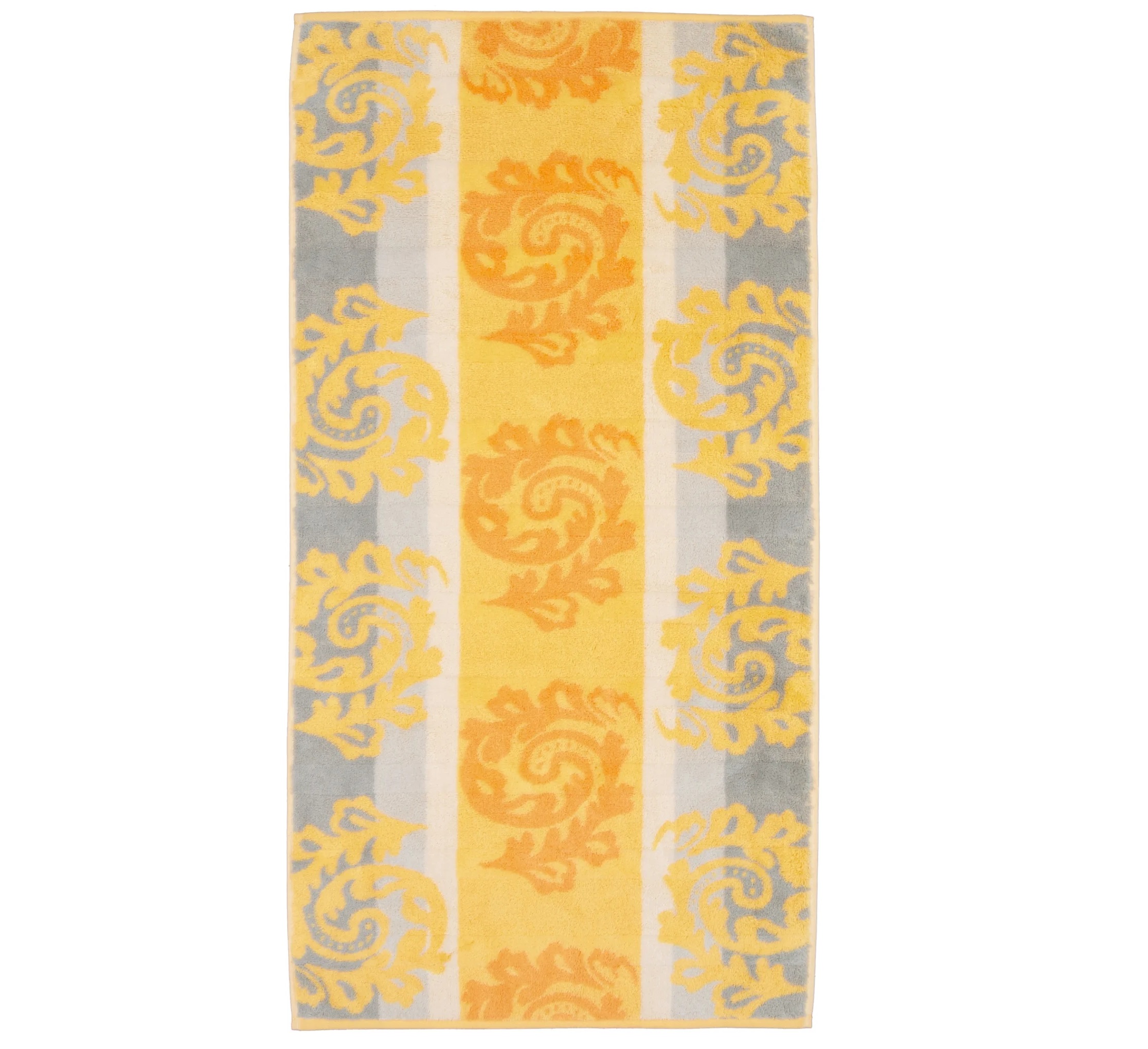 Ręcznik bawełniany 50x100 cm Cashmere Jacquard Pomarańcz