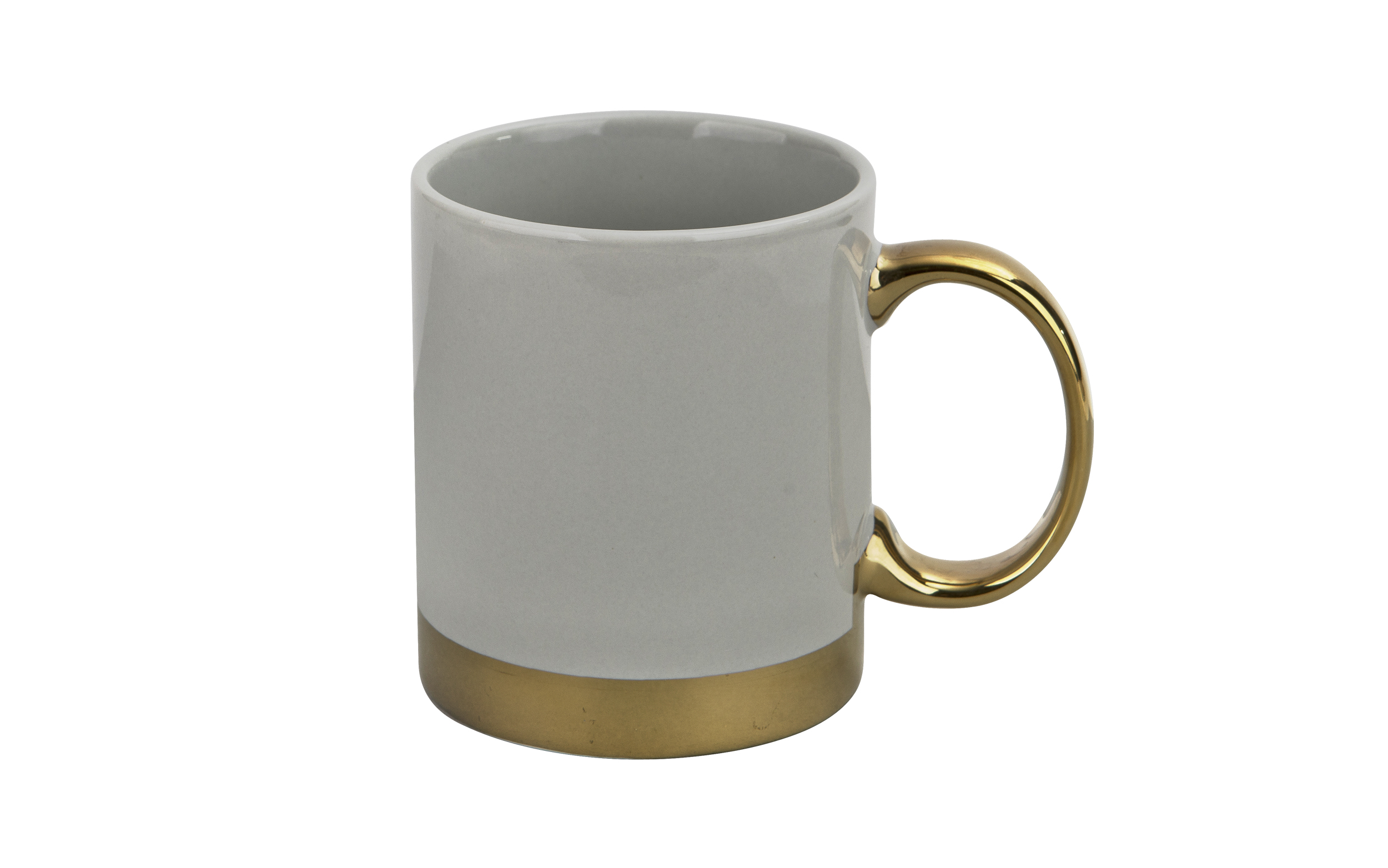 Kubek porcelanowy 330 ml Dalia Szary