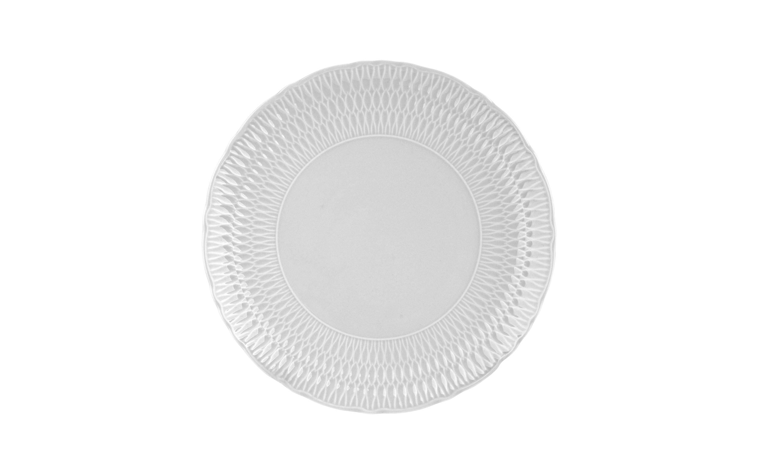 Talerz płytki 26 cm Sofia Biała