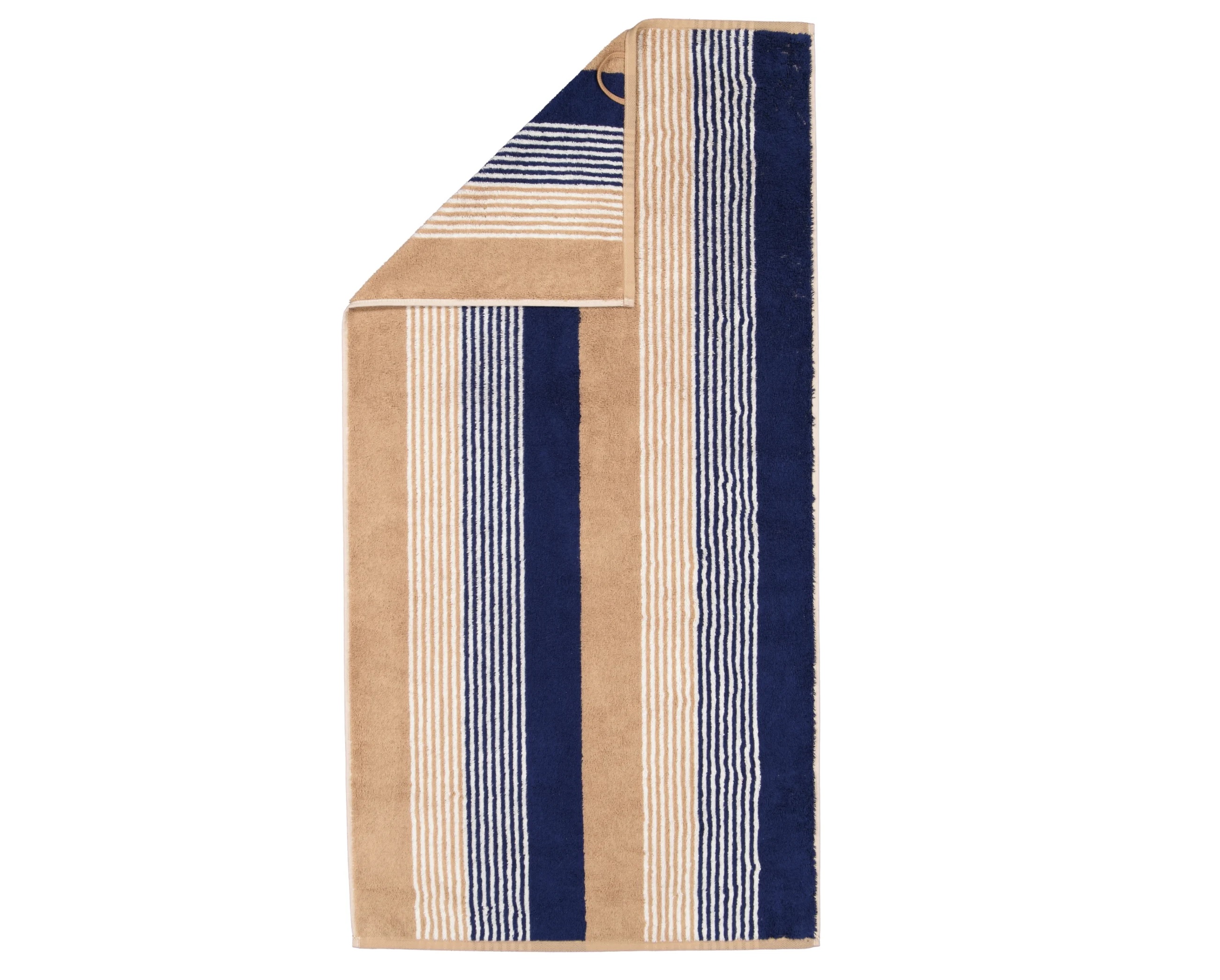 Ręcznik bawełniany 50x100 cm Coast Repeat 6214 Navy Natur 31