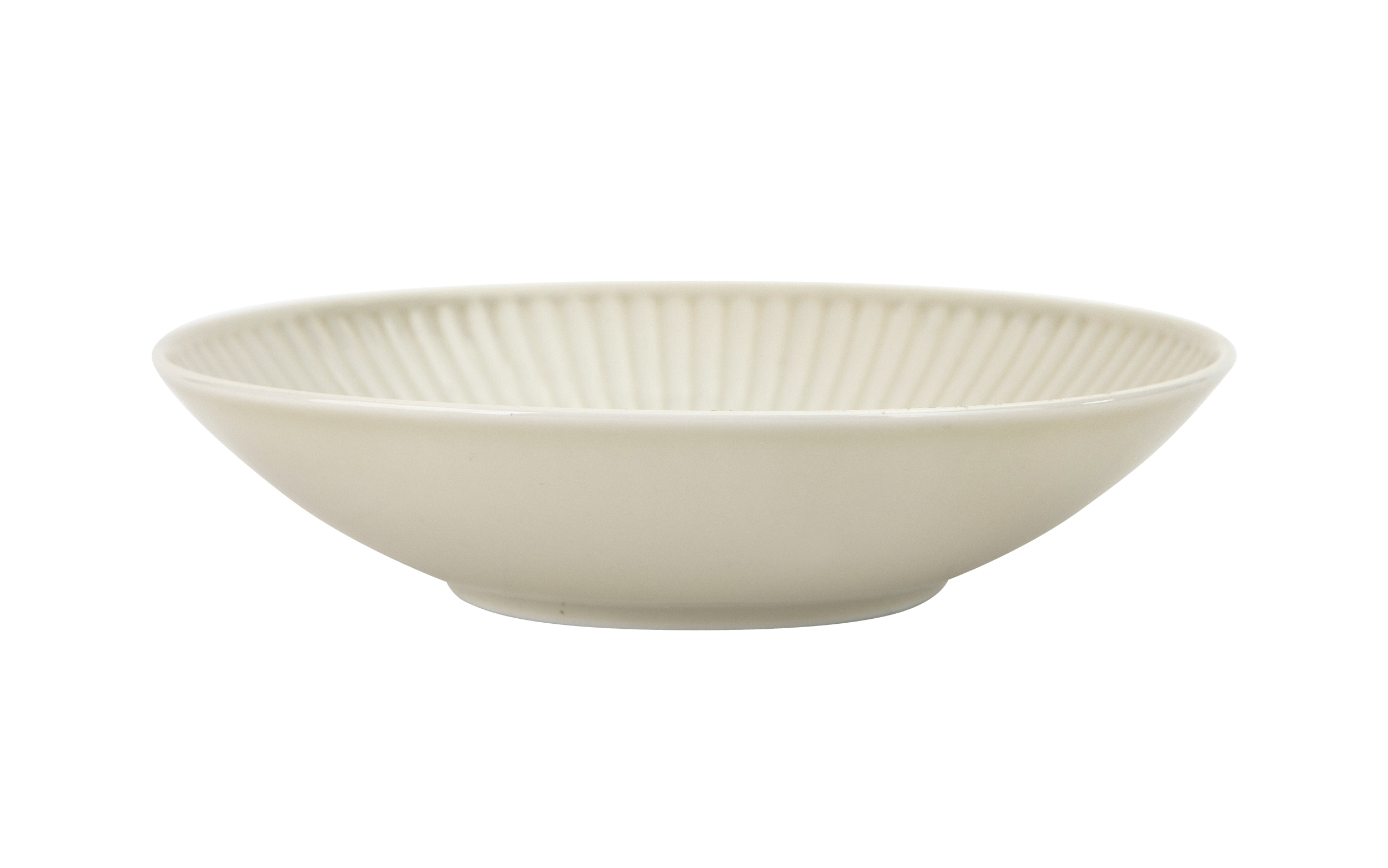 Talerz głęboki 21,5 cm Dalia Kremowa