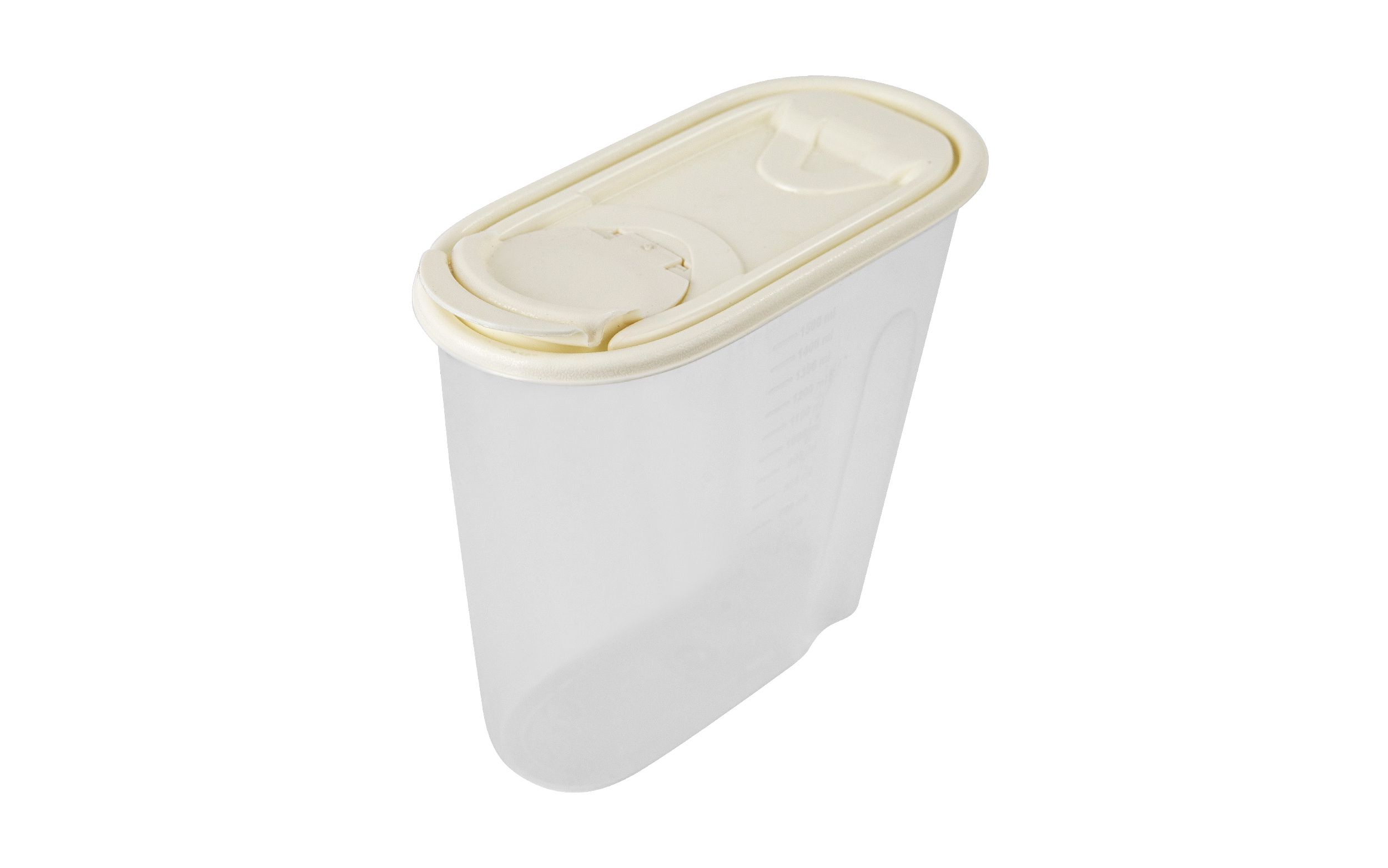 Pojemnik na artykuły sypkie 1,5L MOLLY krem