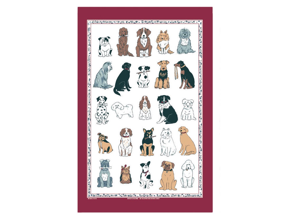 Ściereczka kuchenna 48x74 cm Dogs Galore 022DGA
