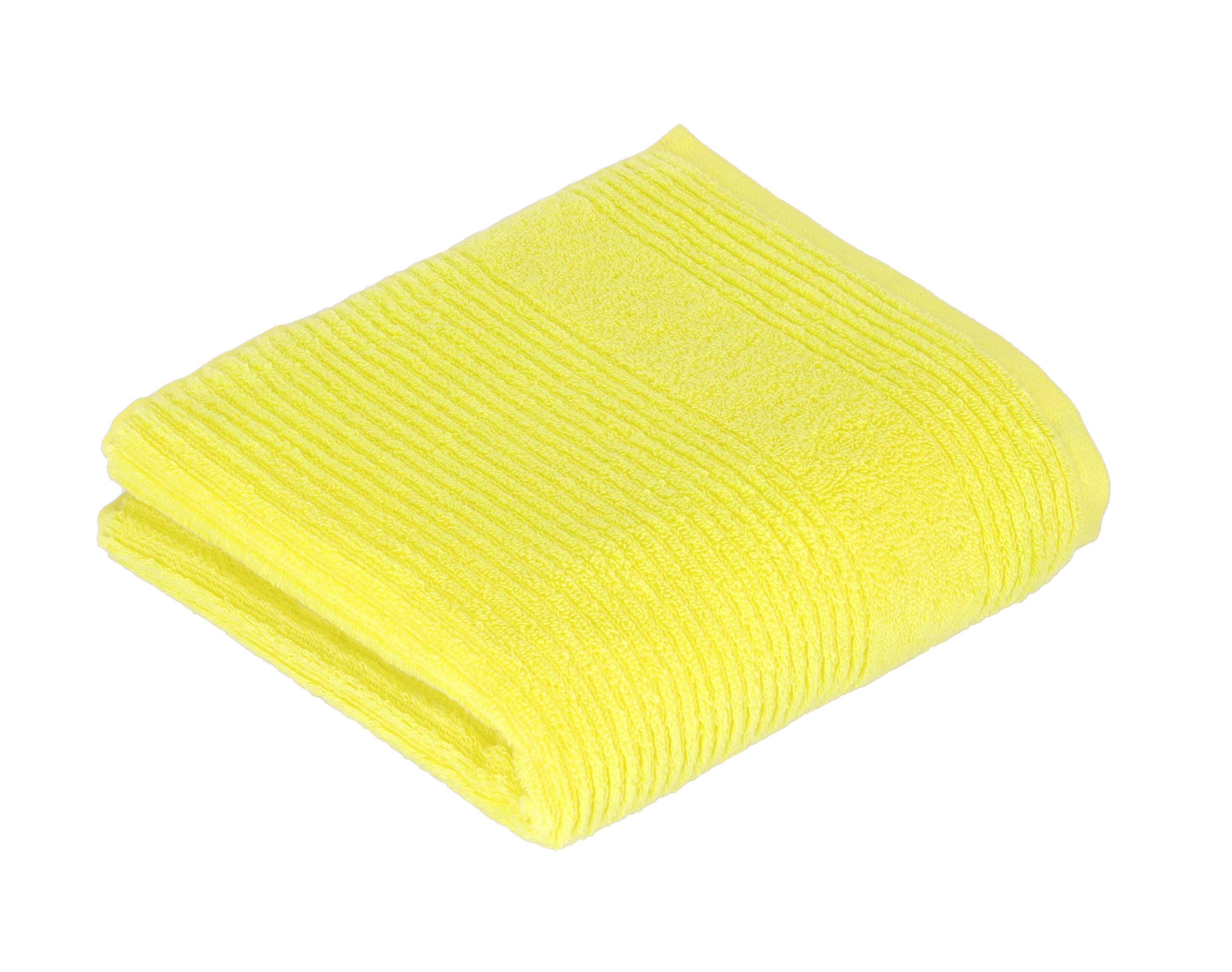Ręcznik bawełniany 50x100 cm Tomorrow 139 Electric Yellow biodegradowalny