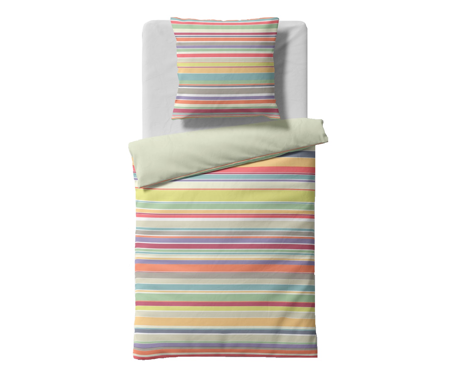 Pościel satynowa 135x200 cm Bed Arts Rainbow 114407