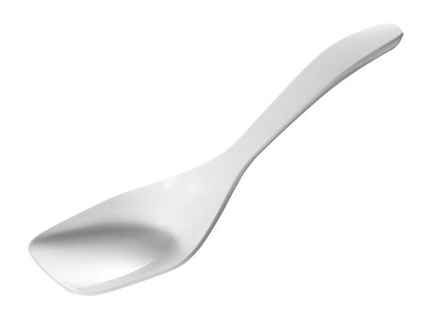 Łyżka do serwowania z melaminy 26,5 cm Profi biała