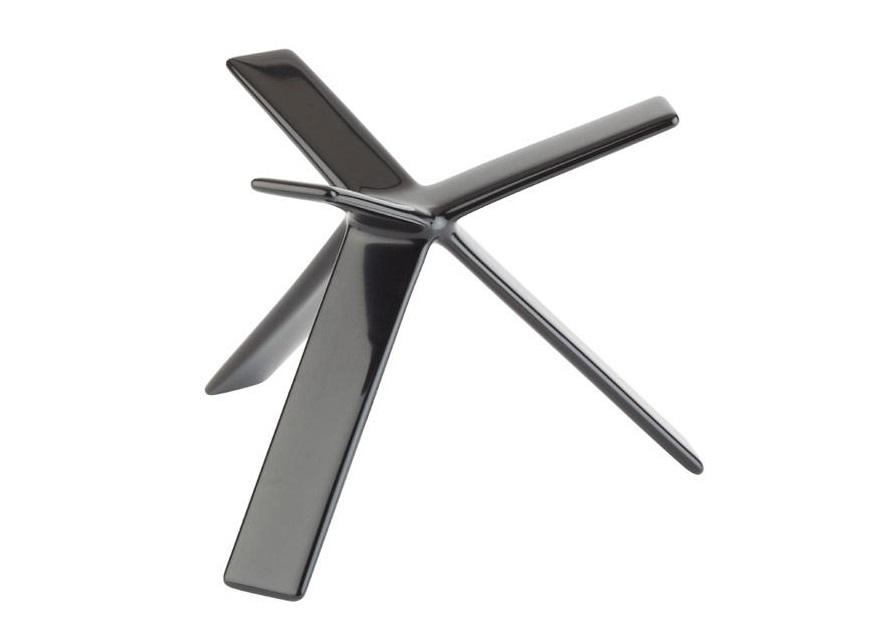 Stojak bufetowy czarny 12 cm Star