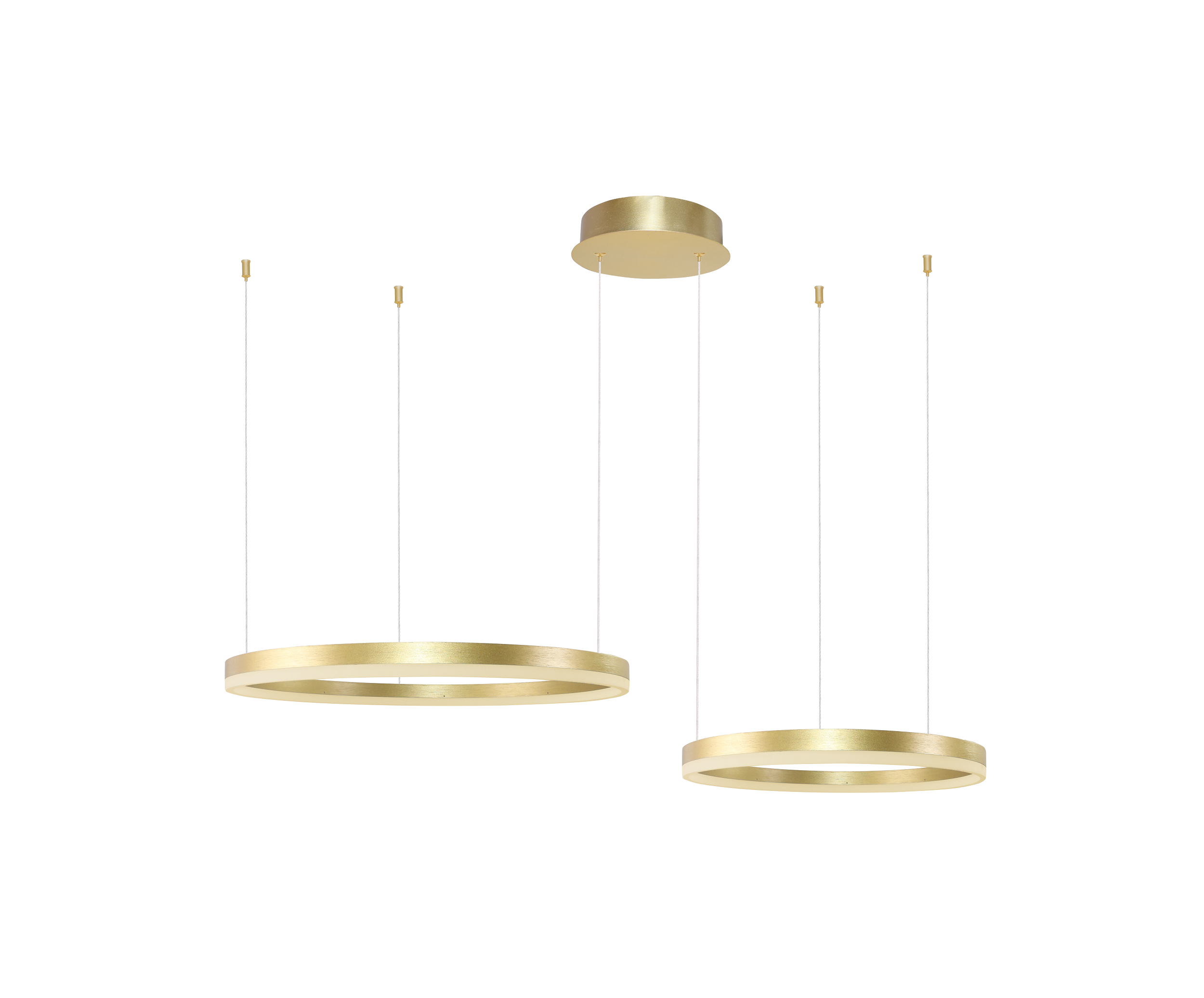 Lampa HALO PENDANT 80+60 CCT BK + REMOTE CONTROL