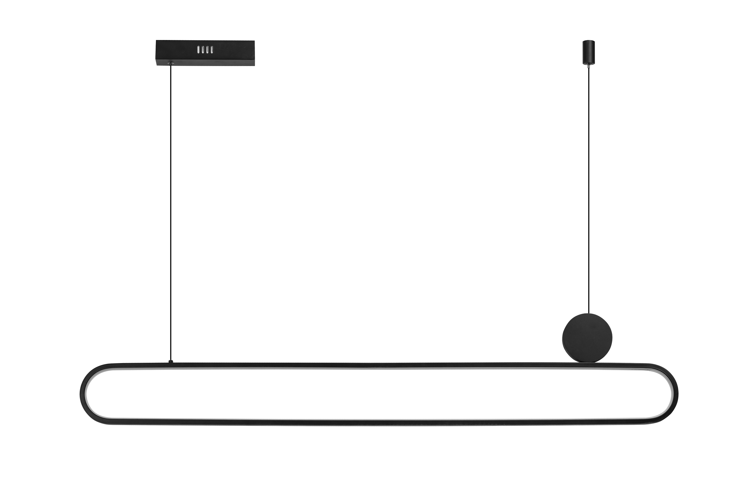 NICODEMO PENDANT CCT DIMM BK + REMOTE CONTROL