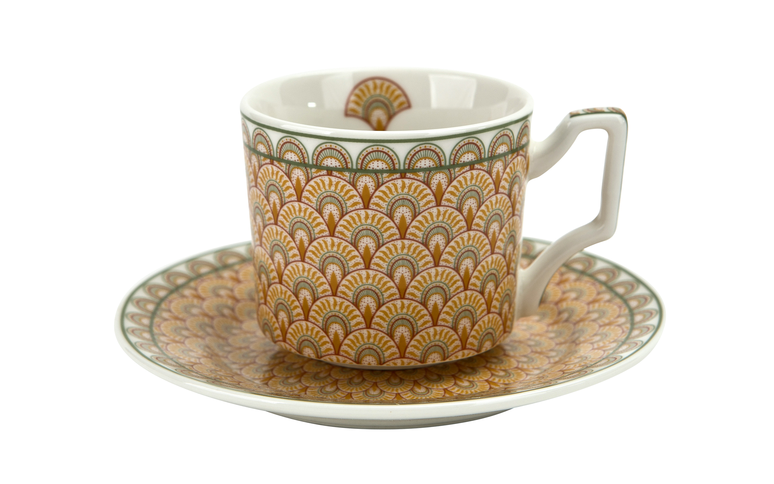 Kpl.2 filiżanek ze spodkami 120 ml Solis do espresso
