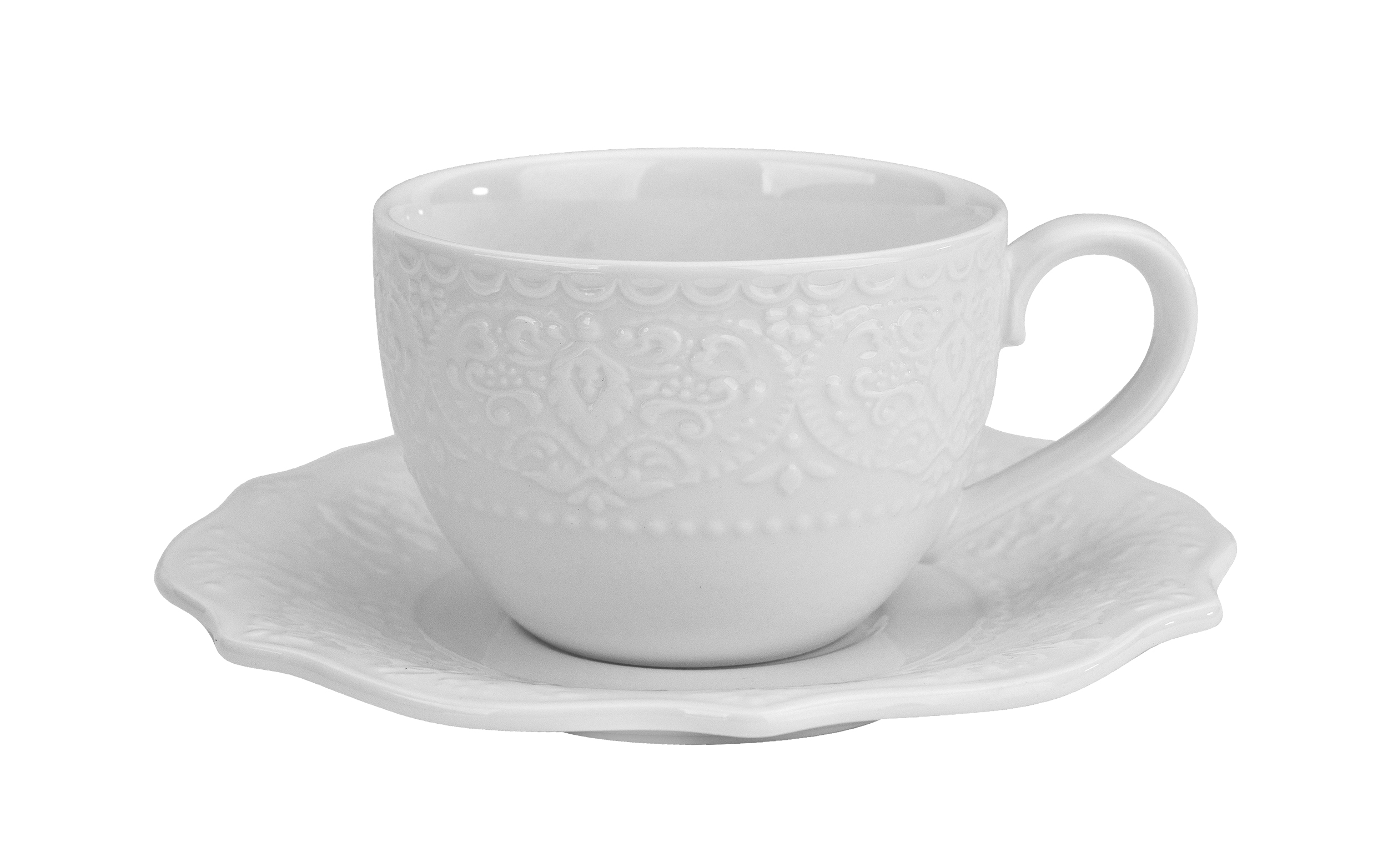Komplet 2 filiżanek 210 ml + spodki Alice