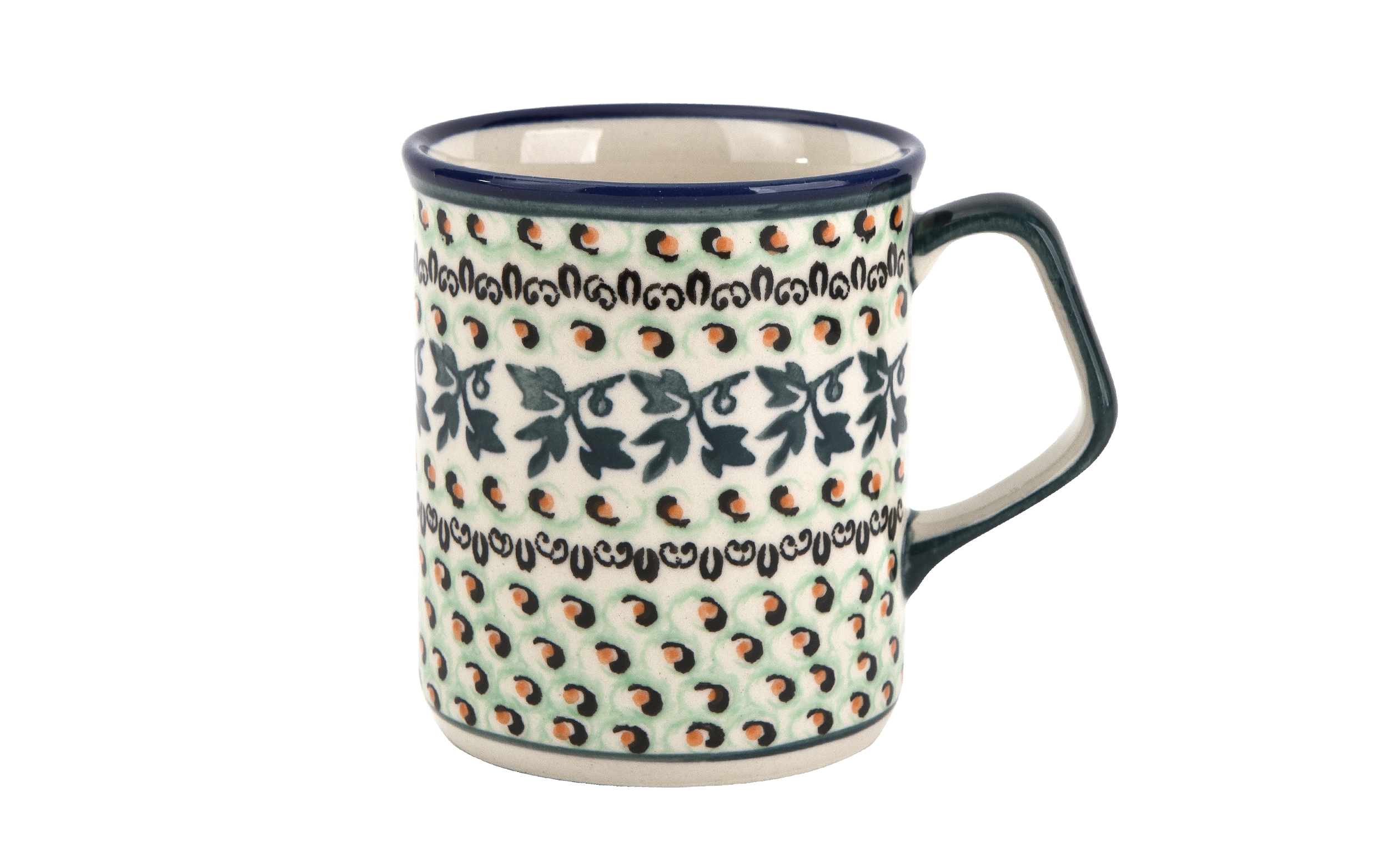 Kubek ceramiczny 250 ml Bolesławiec Dekor 1165A