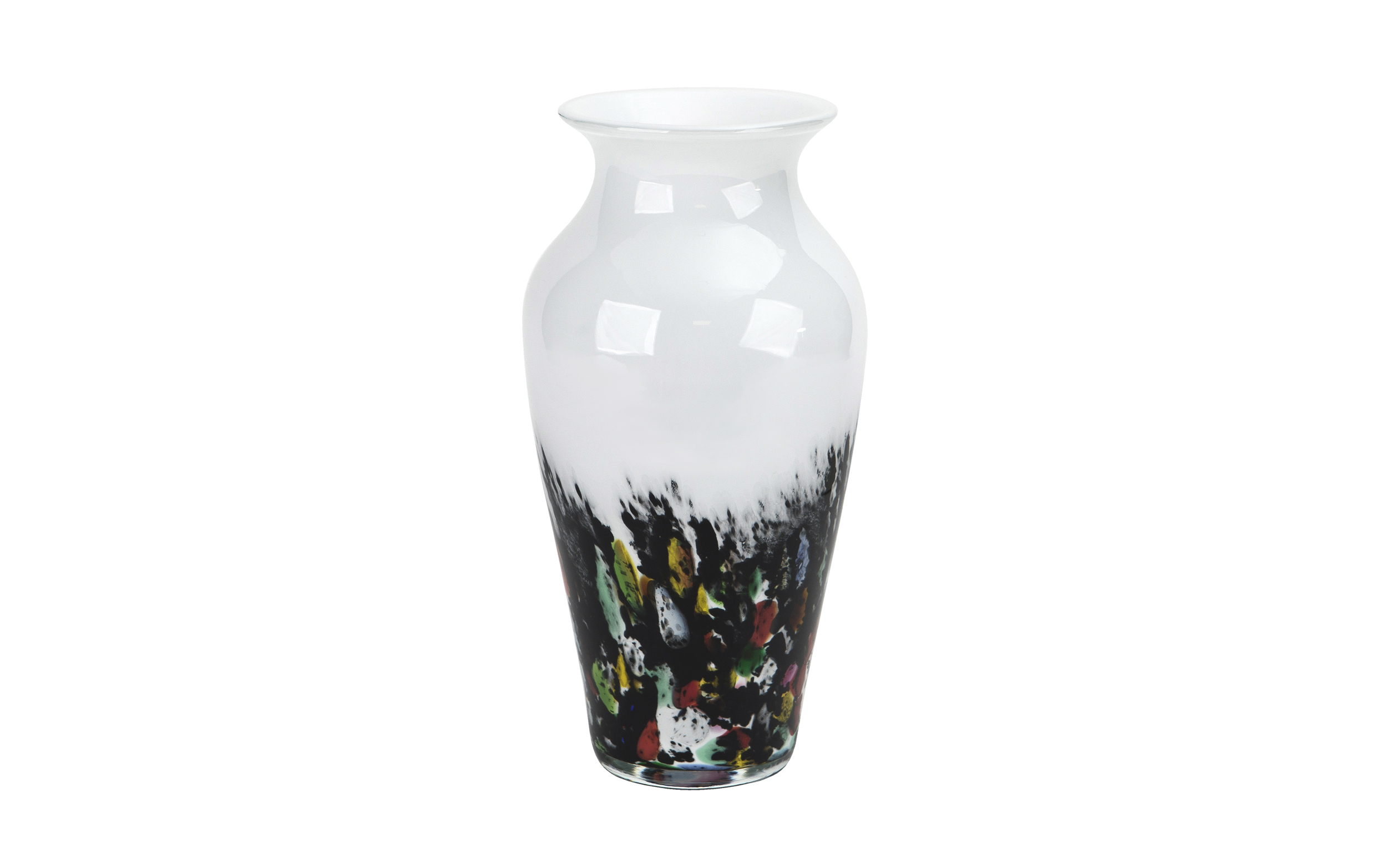 Wazon szklany 27 cm kolorowy 2317/C111