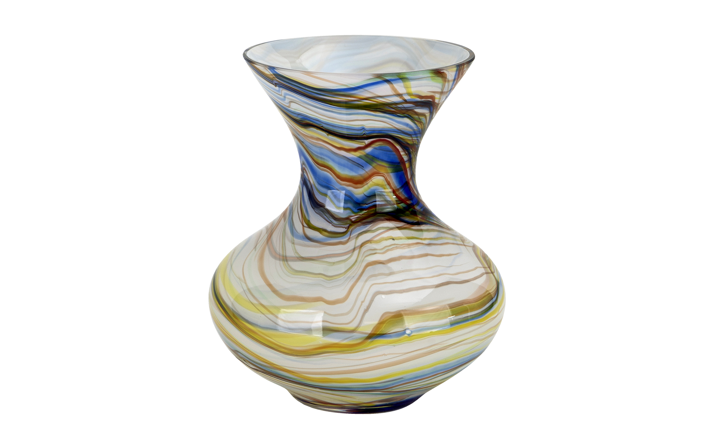 Wazon szklany 25 cm kolorowy 2311/C256