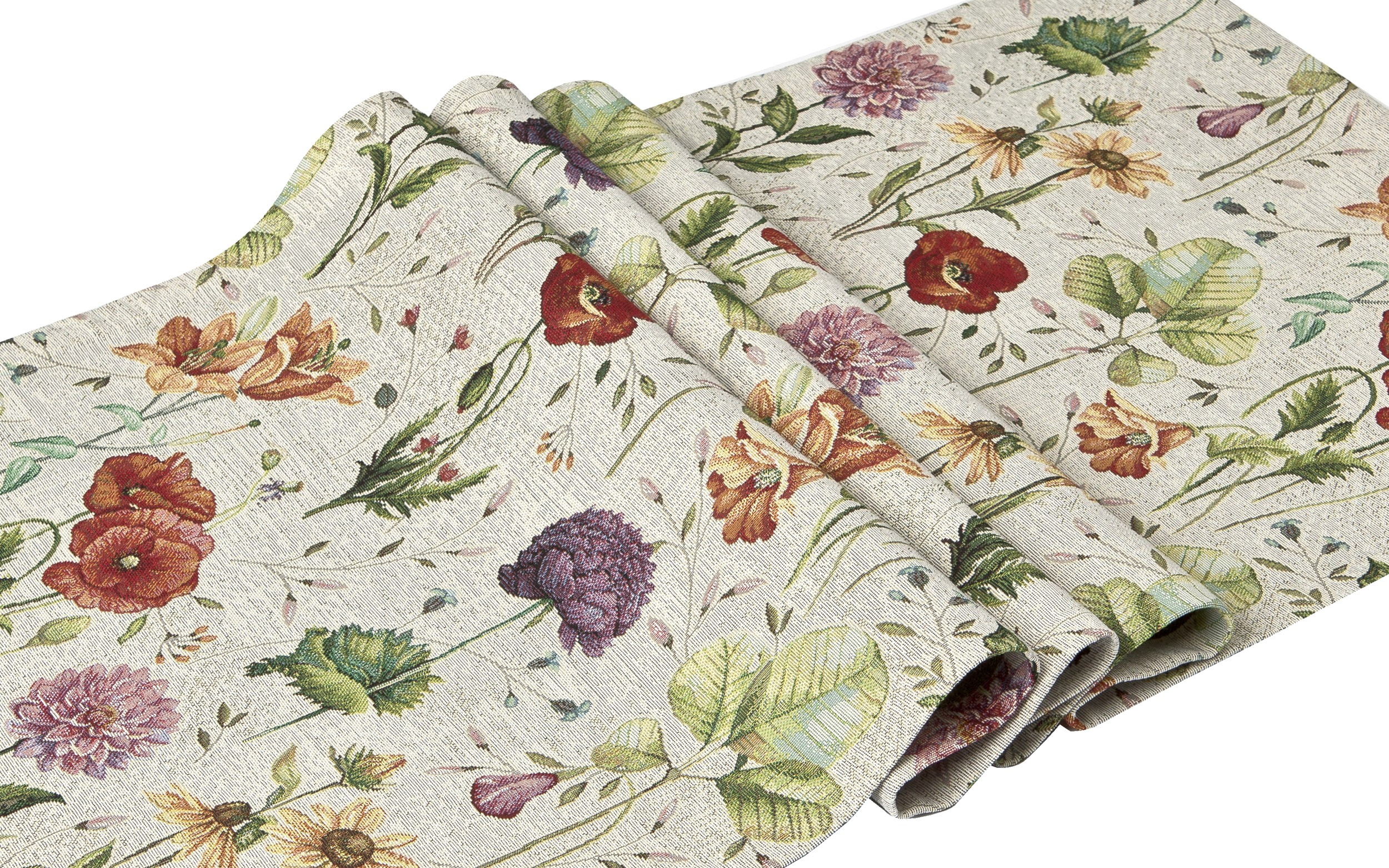 Bieżnik na stół 50x150 cm Eden 1239RK/410 gobelinowy