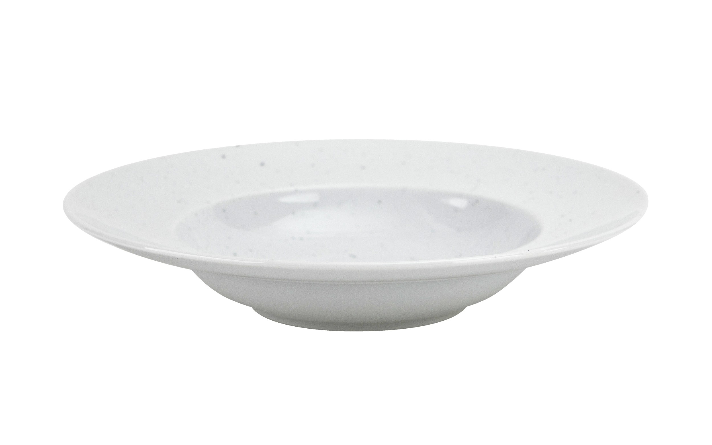 Talerz głęboki do pasty 24 cm Kaszub ART biały 6750