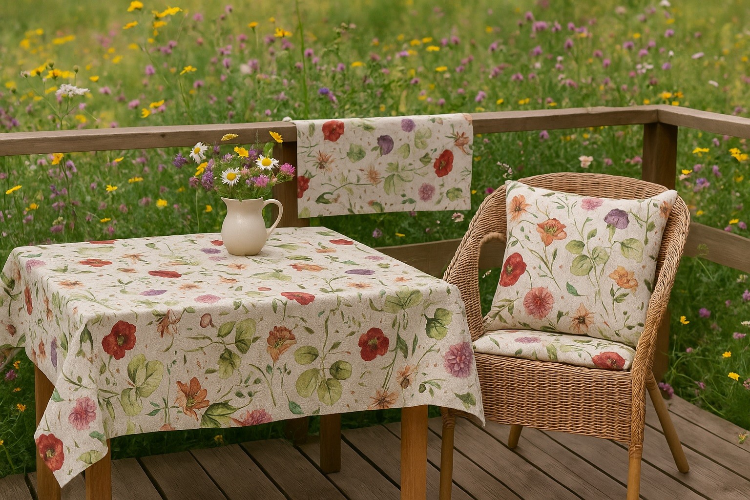 Obrus gobelinowy 135x210 cm Eden 1239RK/410