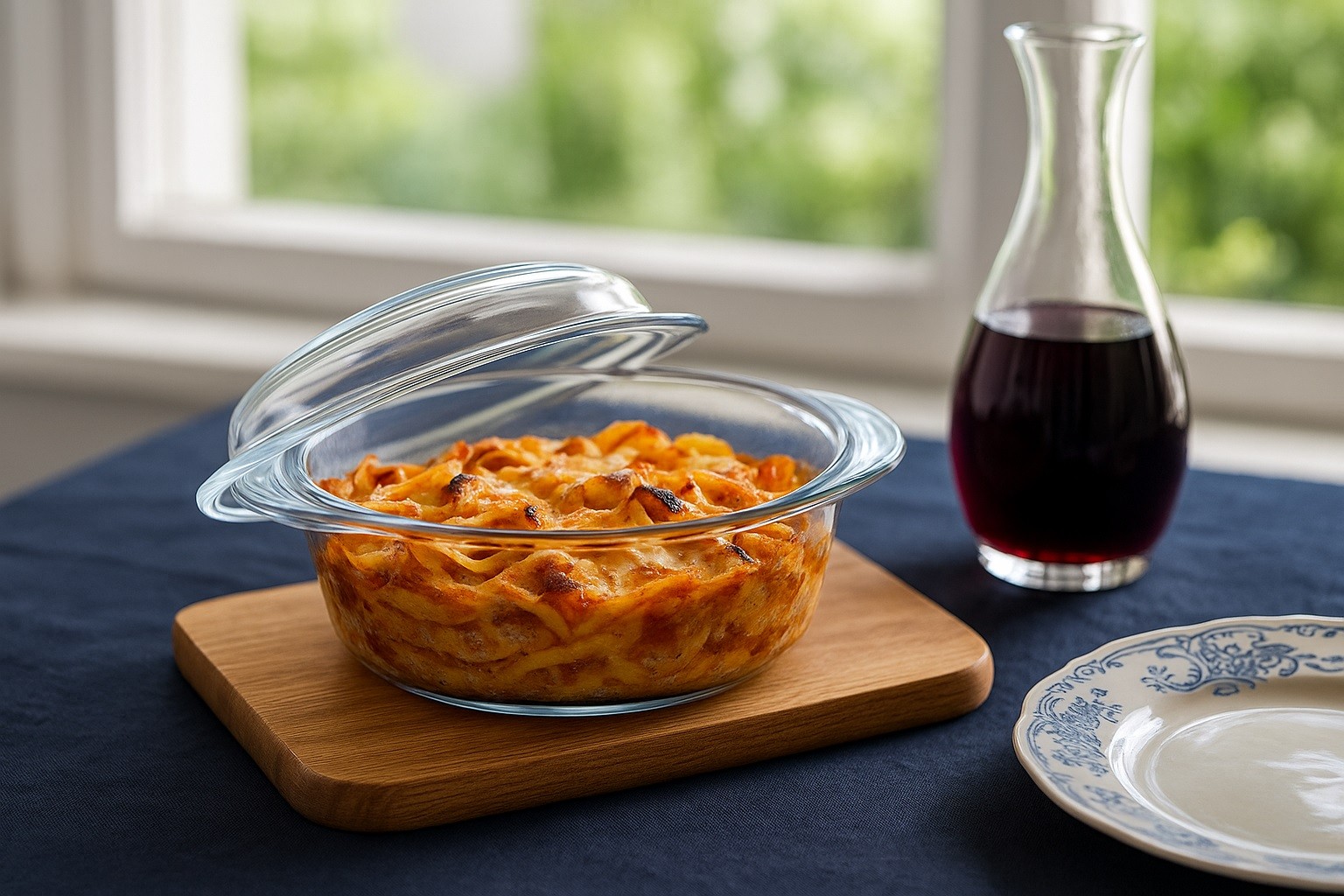 Naczynie żaroodporne 1,3 L z pokrywką 4in1 PYREX