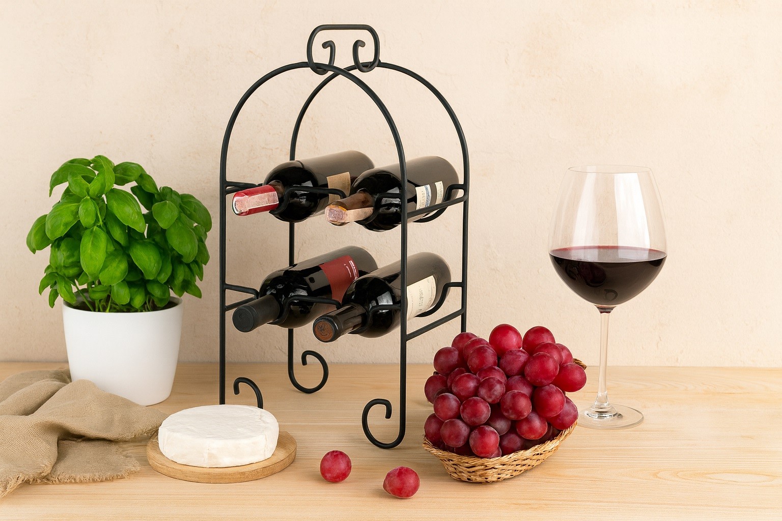 Stojak na wino