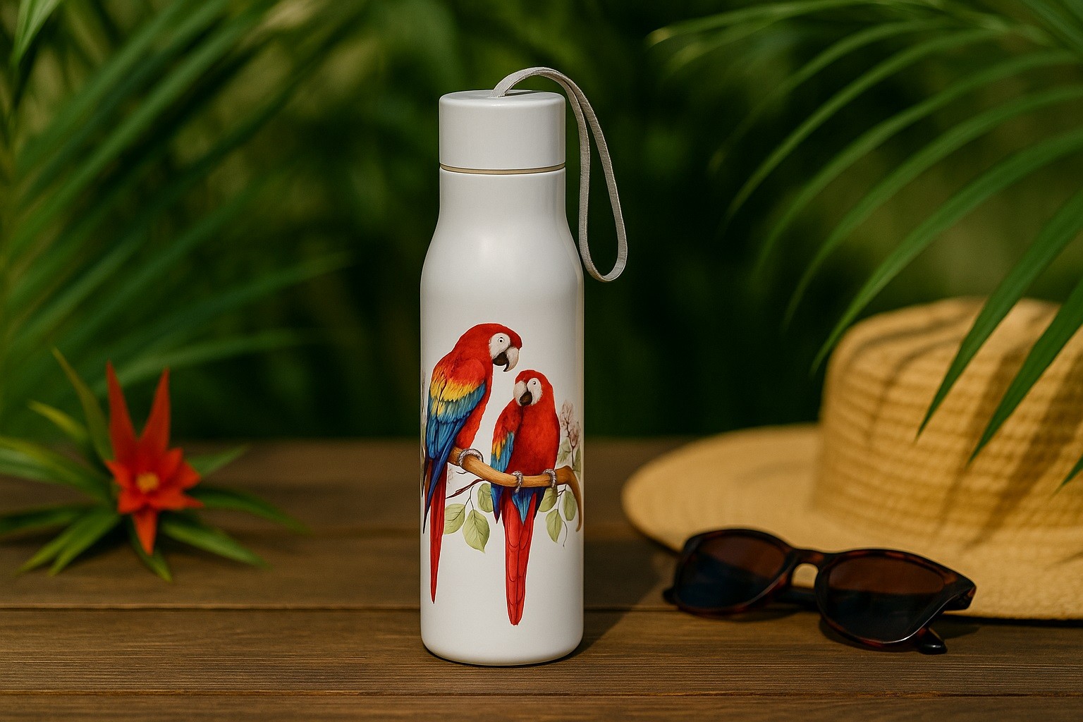 Butelka termiczna 500 ml PAPUGI ARA