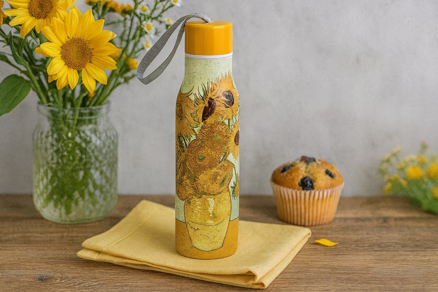 Butelka termiczna 500 ml SUNFLOWERS