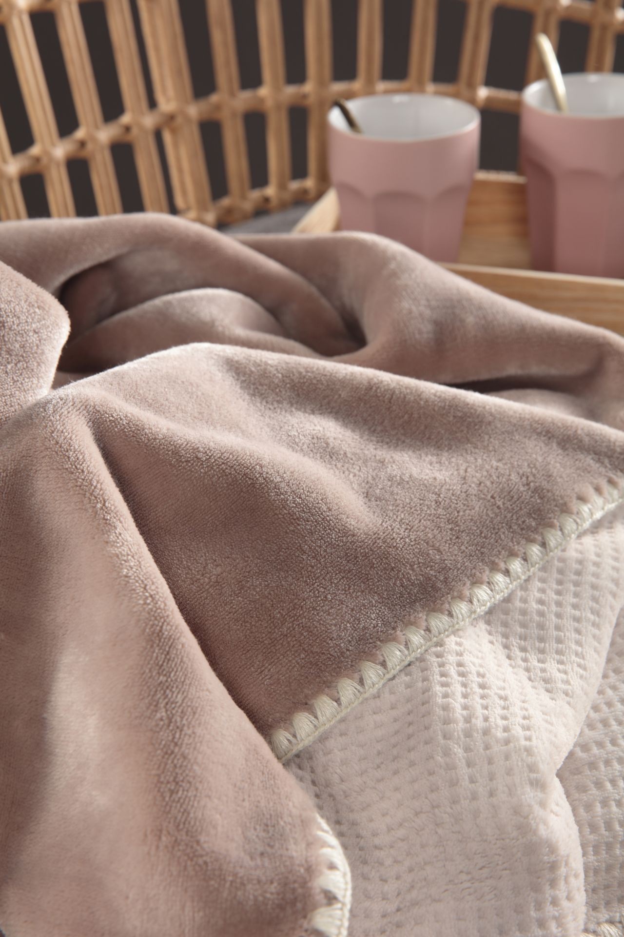 Koc 150 x 200cm Soft&Cosy 819345 Woodrose