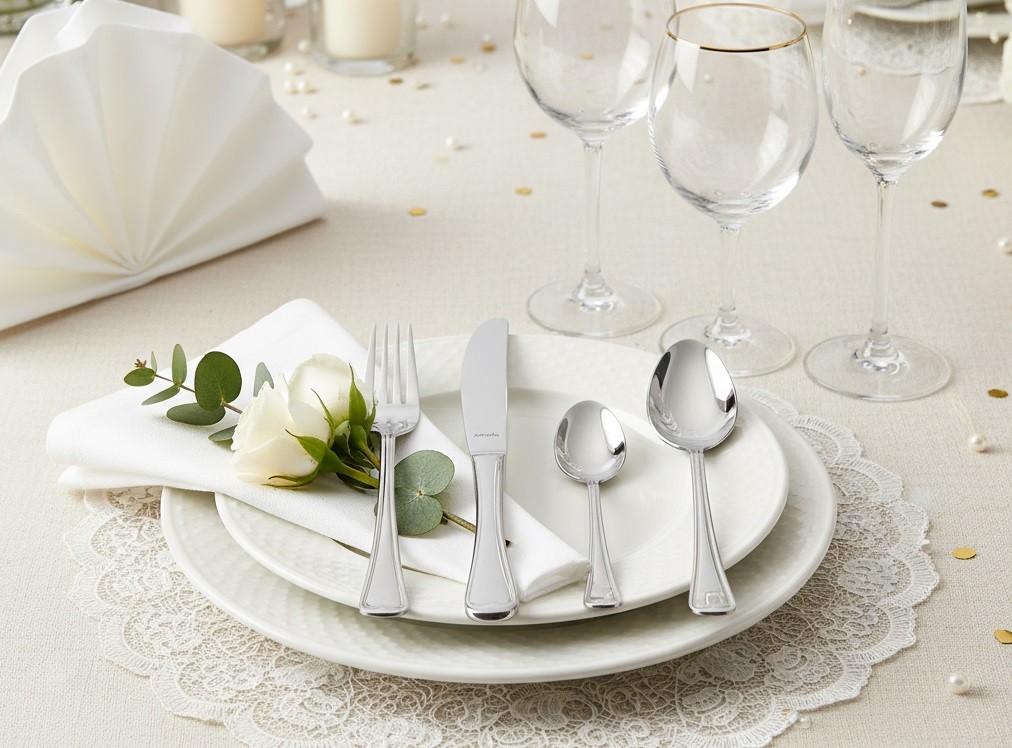 Komplet sztućców dla 6 osób Elegance 24 cz.