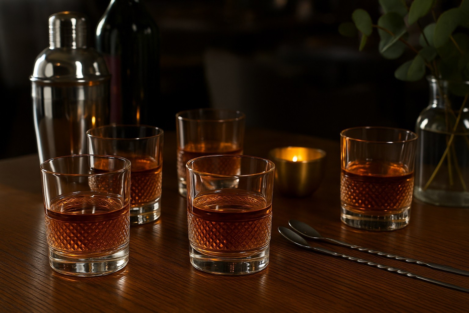 Kpl. 6 szklanek do whisky 340 ml Elegante Bohemia