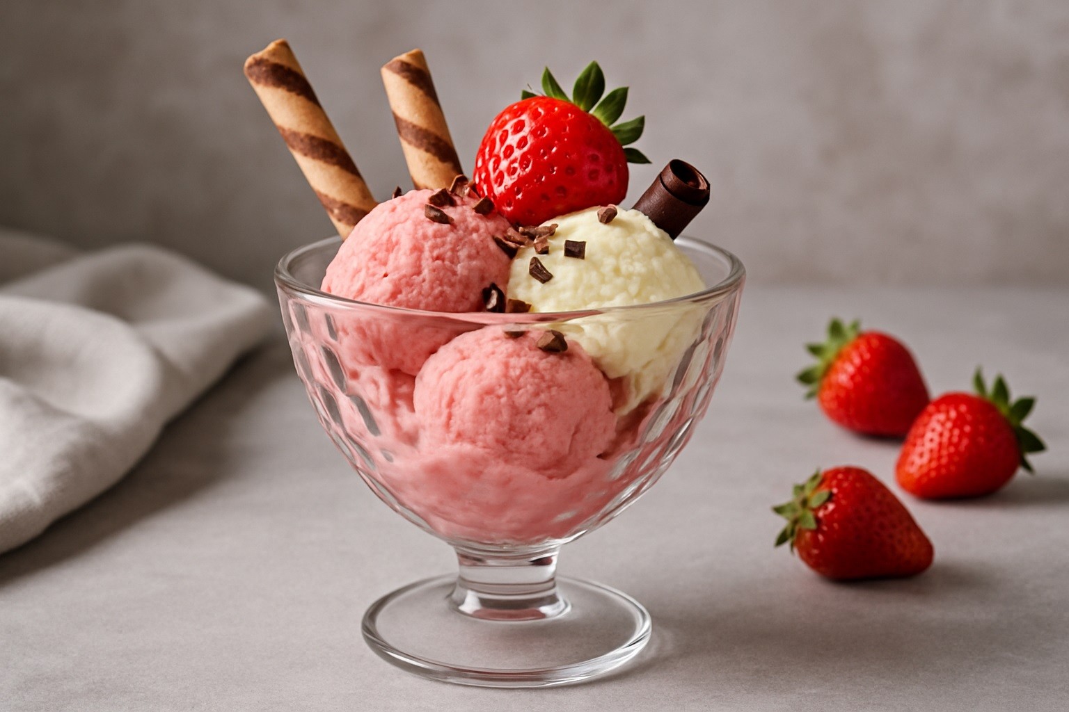Pucharek na lody 310 ml szklany