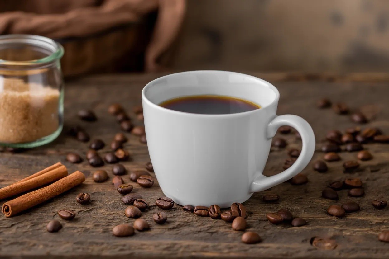 Filiżanka porcelanowa 250 ml biała Bruno