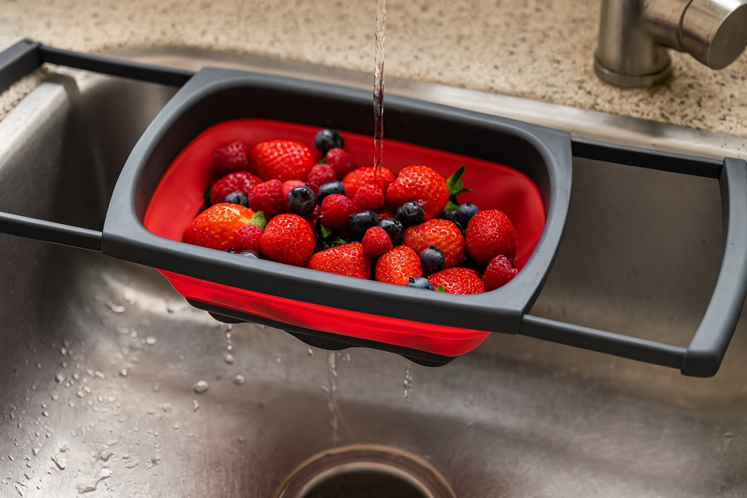 Durszlak rozsuwany 29x21,5 cm Modern Kitchen 0155