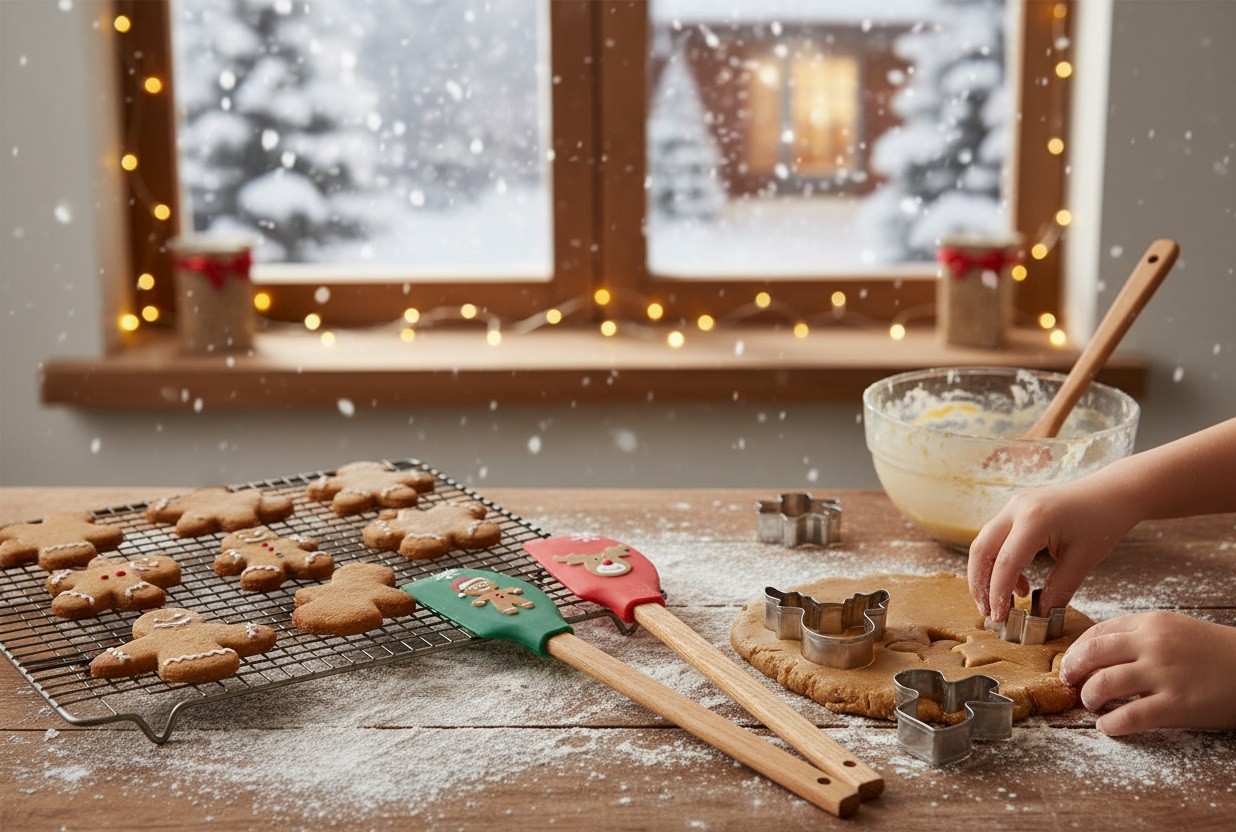 Łopatka i wykrawacz do ciastek Xmas MIX 277432