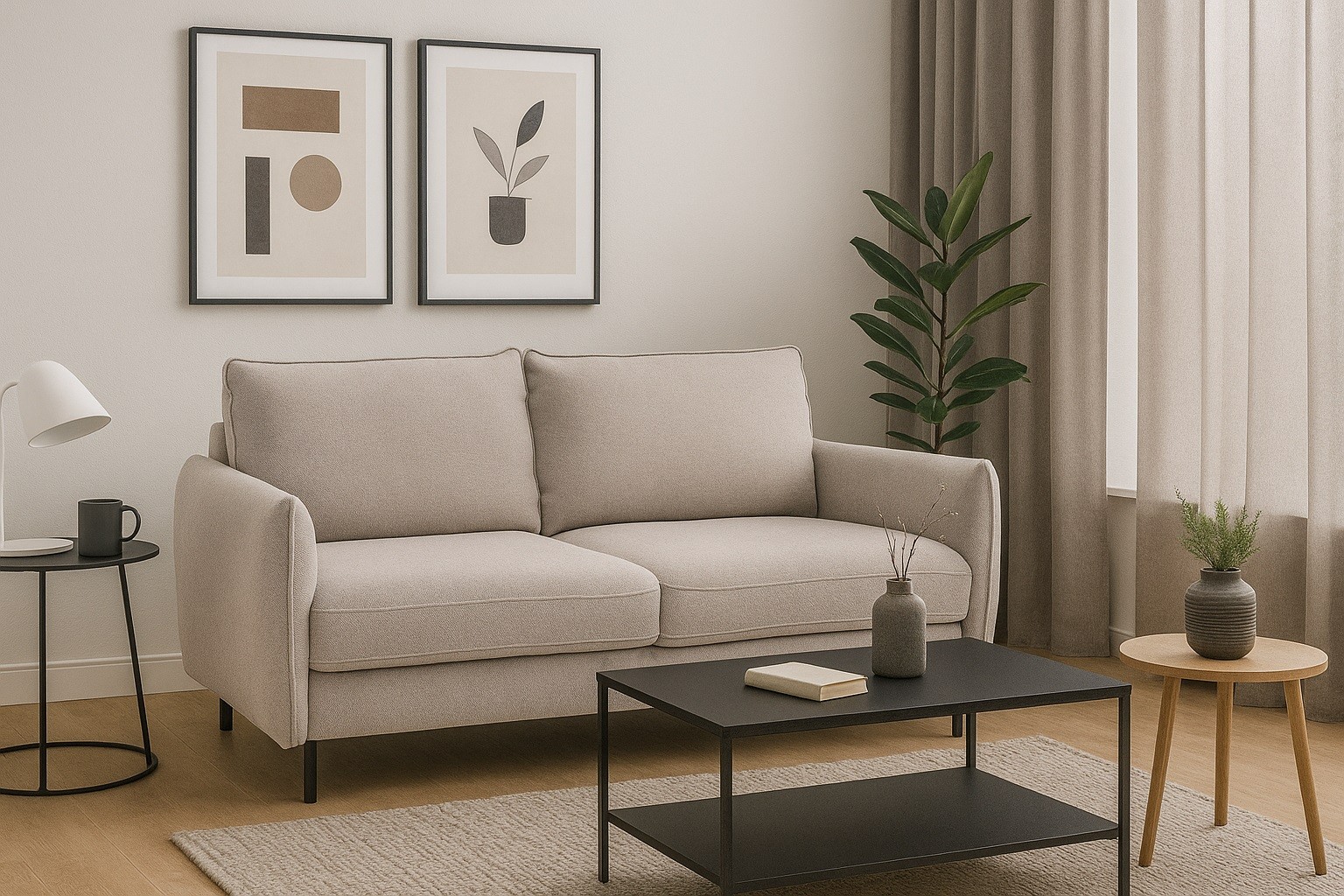 Sofa Luka 2 osobowa z funkcją spania