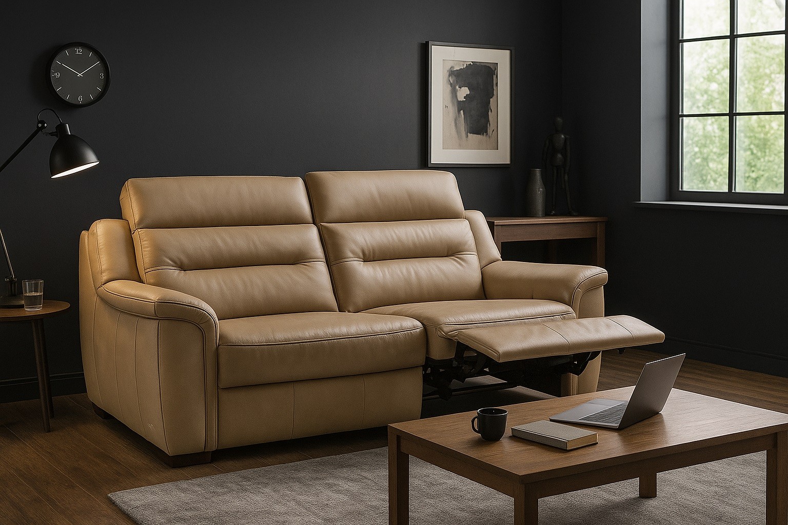 Sofa Salmo 3 osobowa z elektryczną funkcją relaks