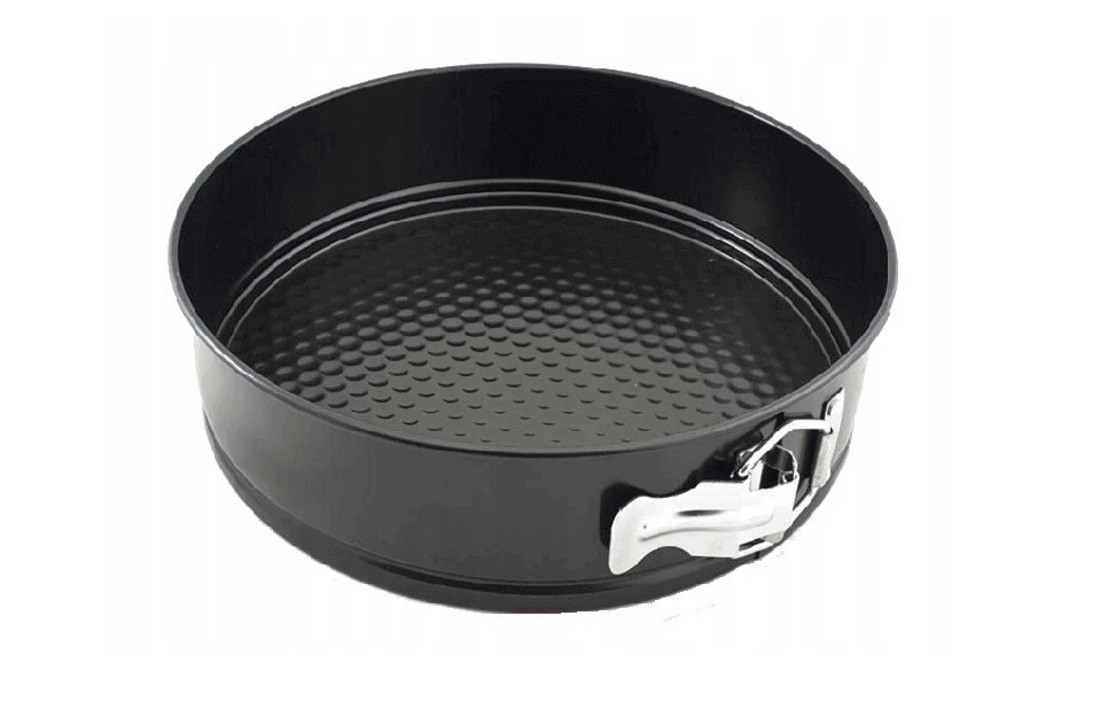 Tortownica 24 cm teflonowa czarna