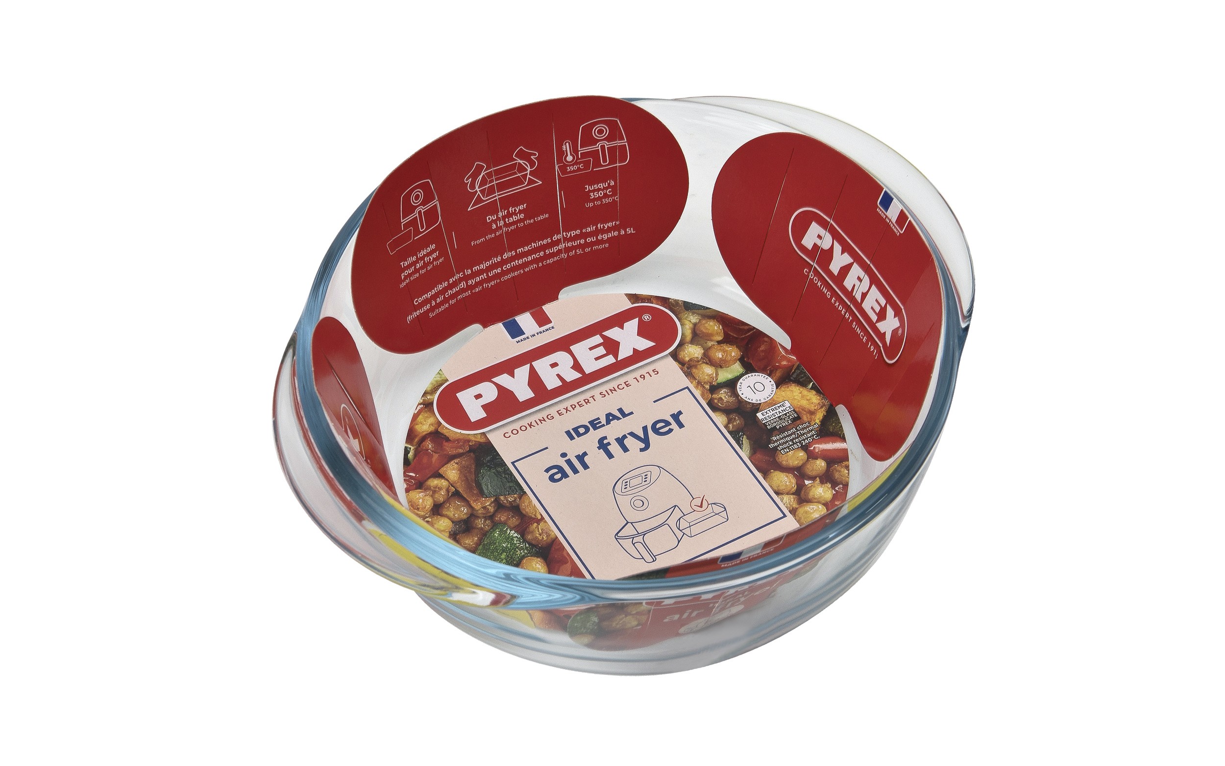 Brytfanna żaroodporna 1 L Air Fryer PYREX okrągła